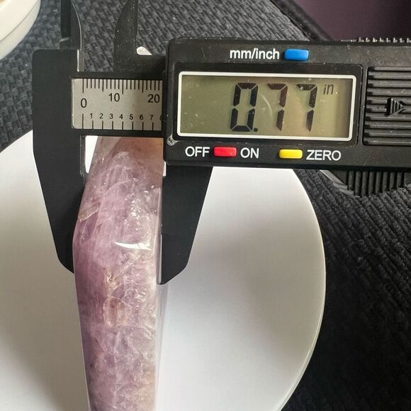 Amethyst Crazy Lace Crystal Diamond / Rhombus (#4) - Picture 7 of 10